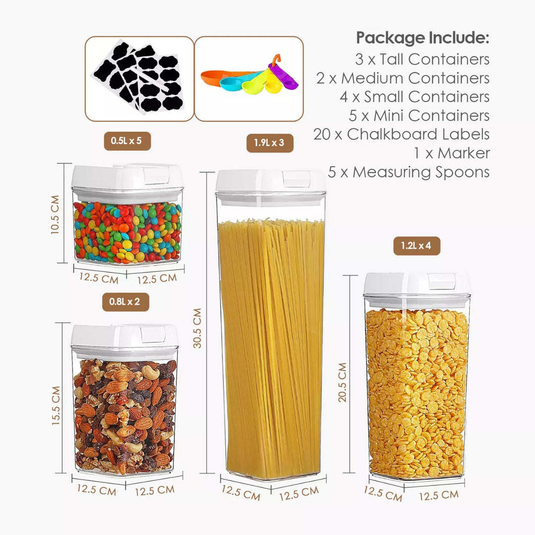 Quesera 14-Piece Food Storage Container Set