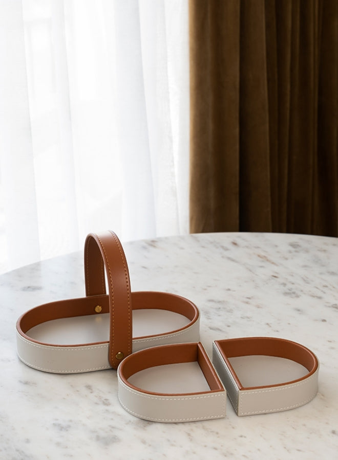 Levo Modular Leather Caddy