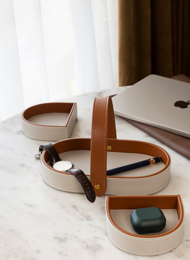 Levo Modular Leather Caddy