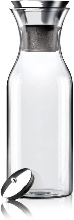 Carafe with Stainless Steel Flip-top Lid