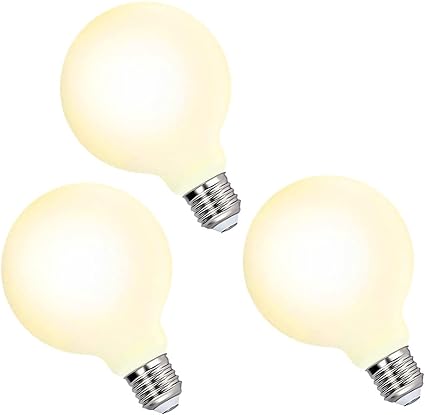 لمبات الإضاءة G95 LED الكروية (مجموعة 3)