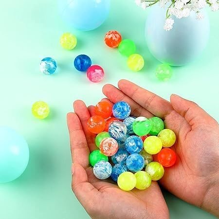 SNAPTRON®️ 70 Pcs Bouncy Ball Party Favors