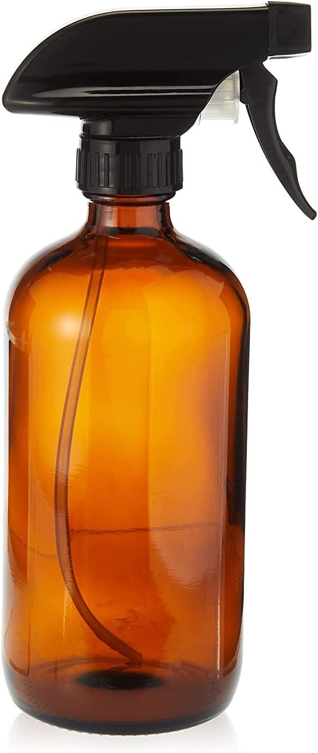 amber glass bottle