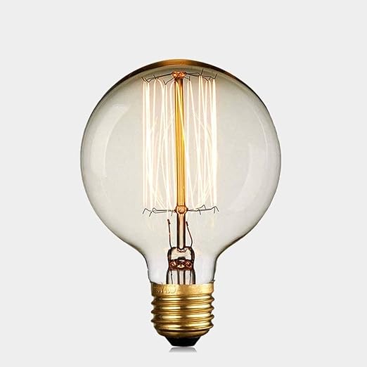 G95 Clear Amber Glass Bulb