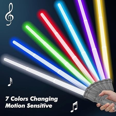 SNAPTRON®️ Telescopic Extendable Sword Toys with 7 Colors