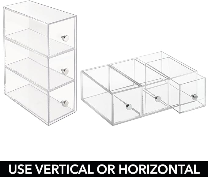 Storage Organizer Container Station With 3 Drawers