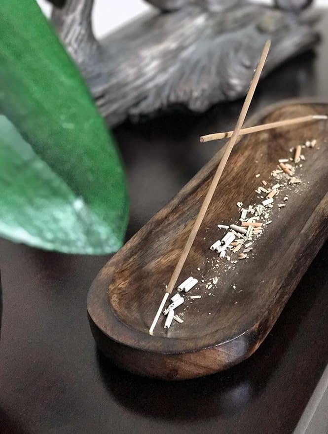 Handmade Wooden Incense Burner