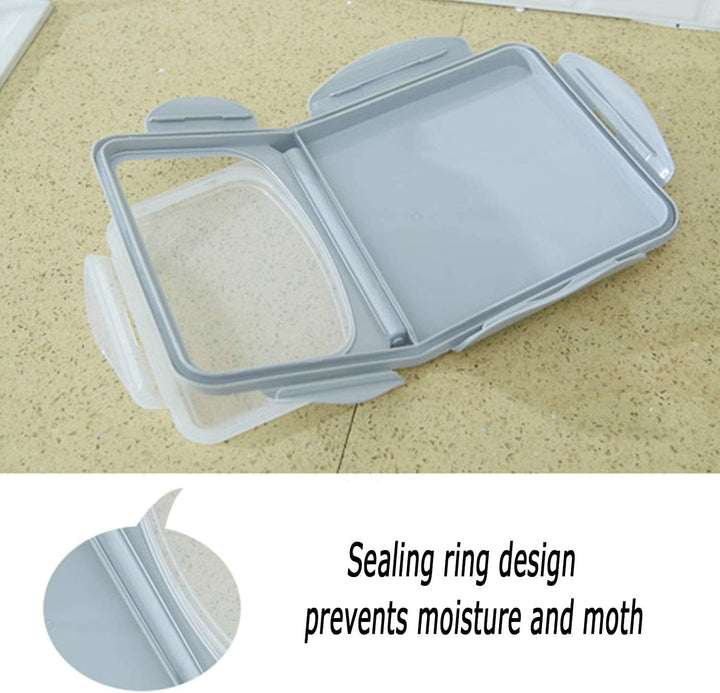 Food Containers Set Leak Proof Locking Lid, (15kg / 18L), Pack of 2