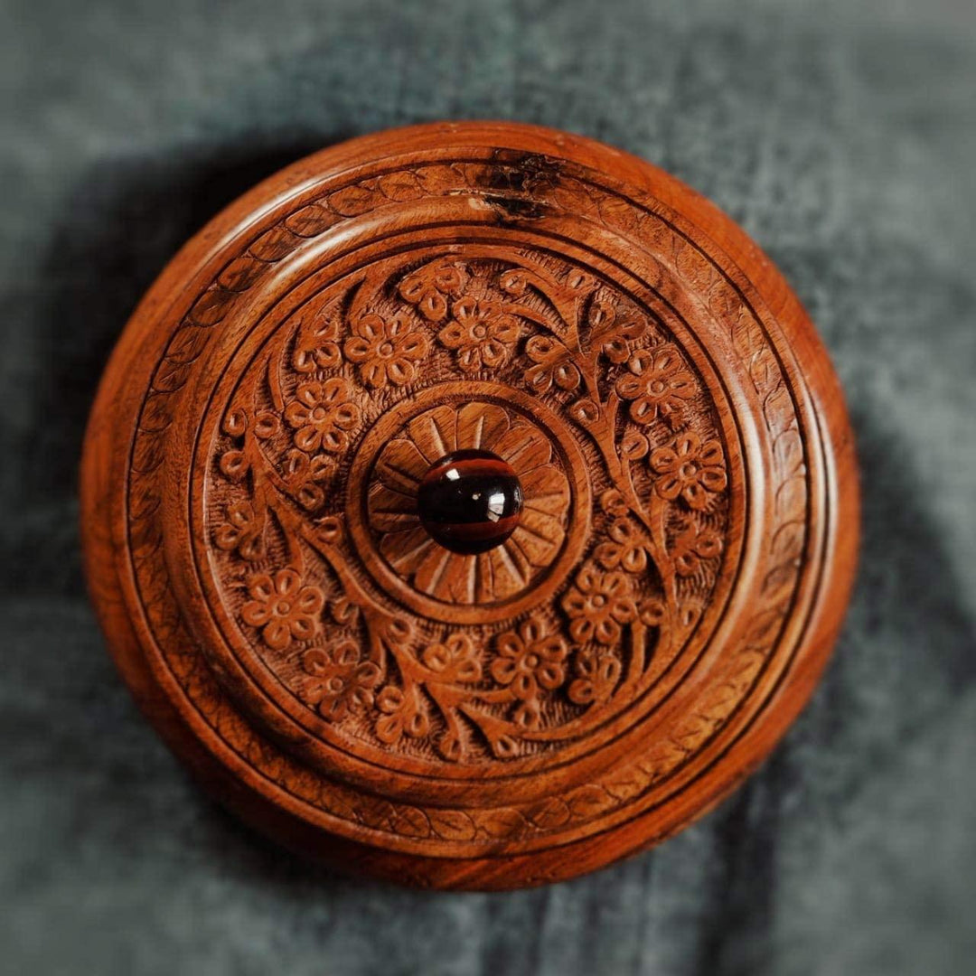 Indian Wooden Storage Box