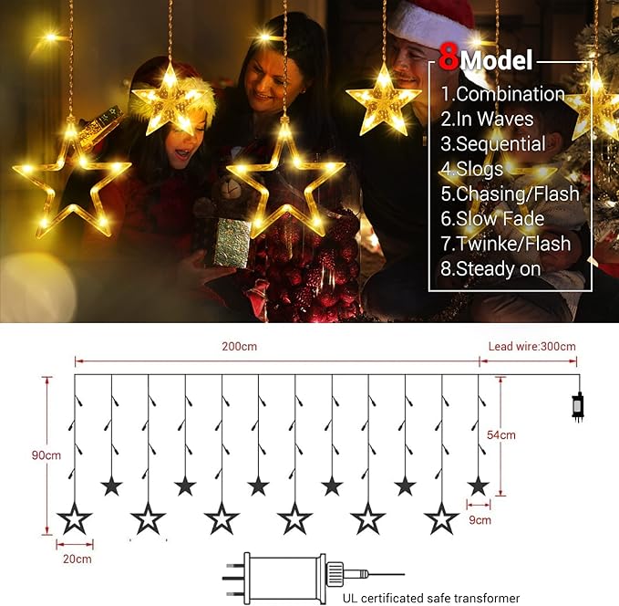 LED Connectable Star Lights