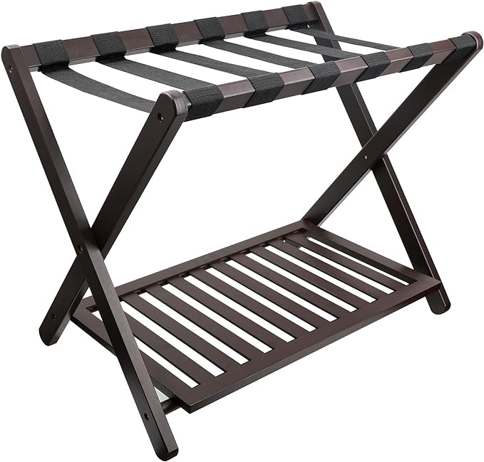 Folding Luggage Rack Suitcase Stand