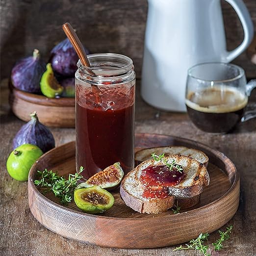 Mason Jars with Airtight Metal Regular Lids