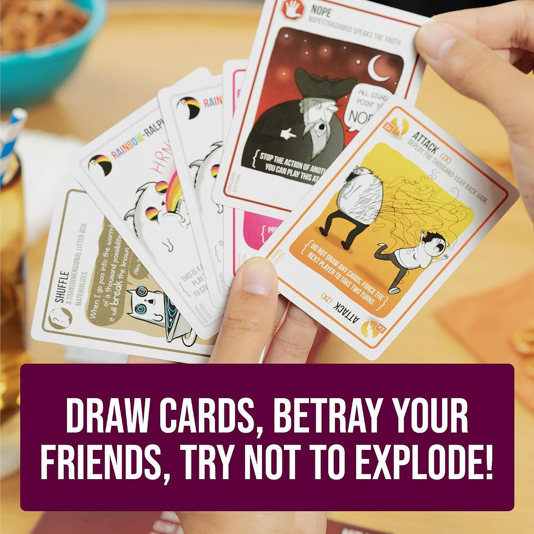 Exploding Kittens: Party Box | More players, more cards, more chaos
