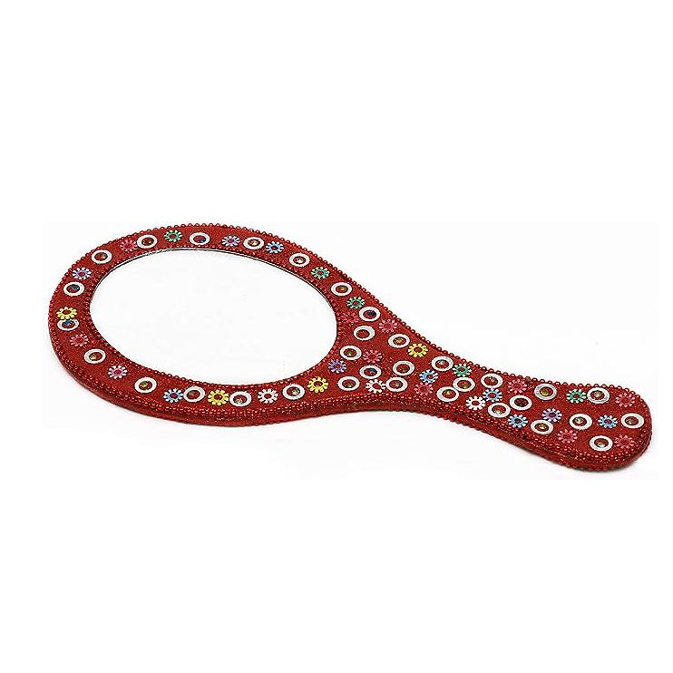 Decorated Hand Mirror