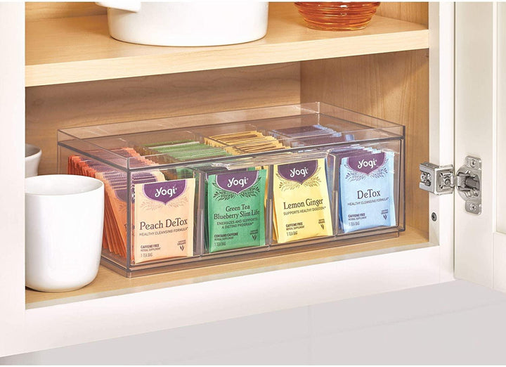 Tea Organizer Drawer with Lid