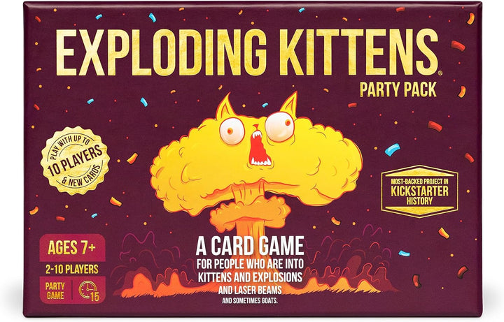 Exploding Kittens: Party Box | More players, more cards, more chaos