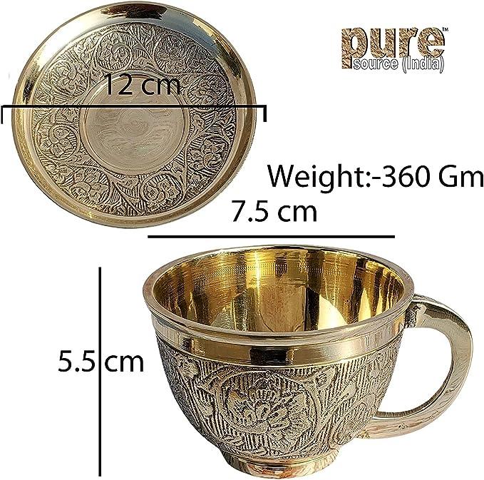 Brass Tea Cup Set