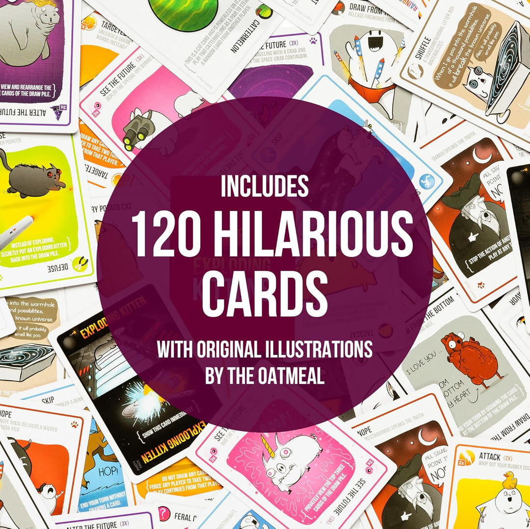 Exploding Kittens: Party Box | More players, more cards, more chaos
