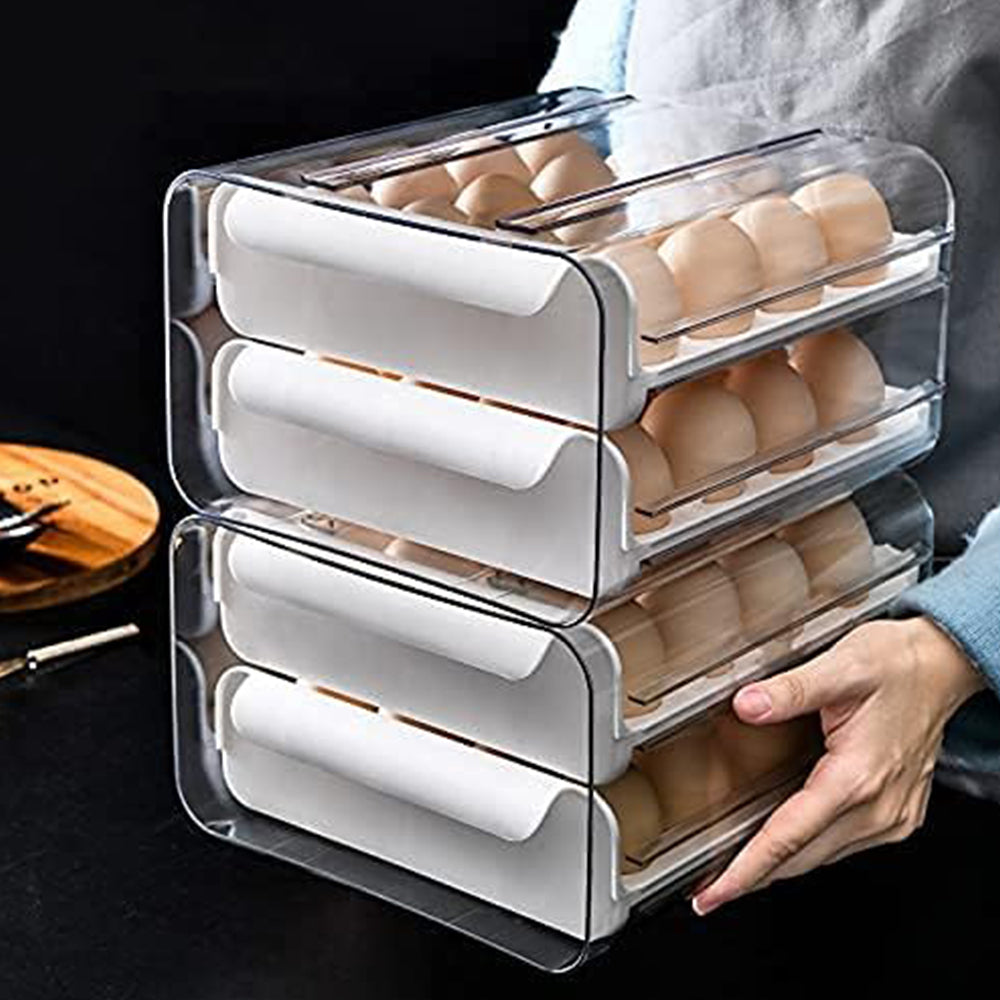 EGG CONTAINER FOR FRIDGE - 2 LAYER