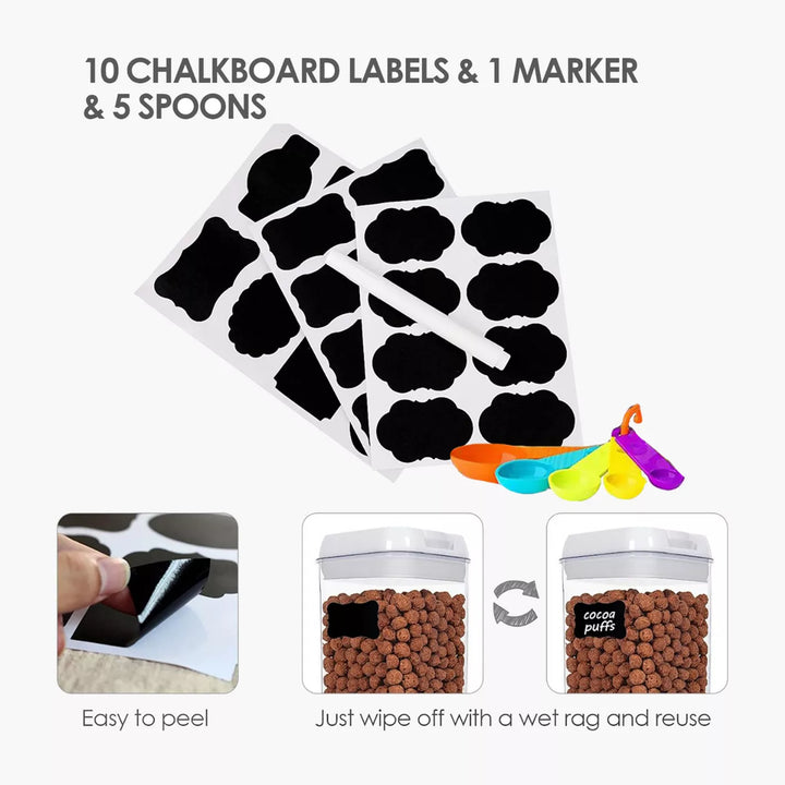 Quesera 9-Piece Food Storage Container Set