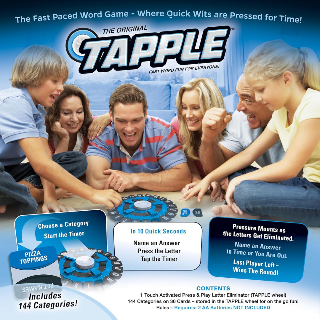 USAOPOLY TAPPLE® Word Game | Fast-Paced Family Board Game