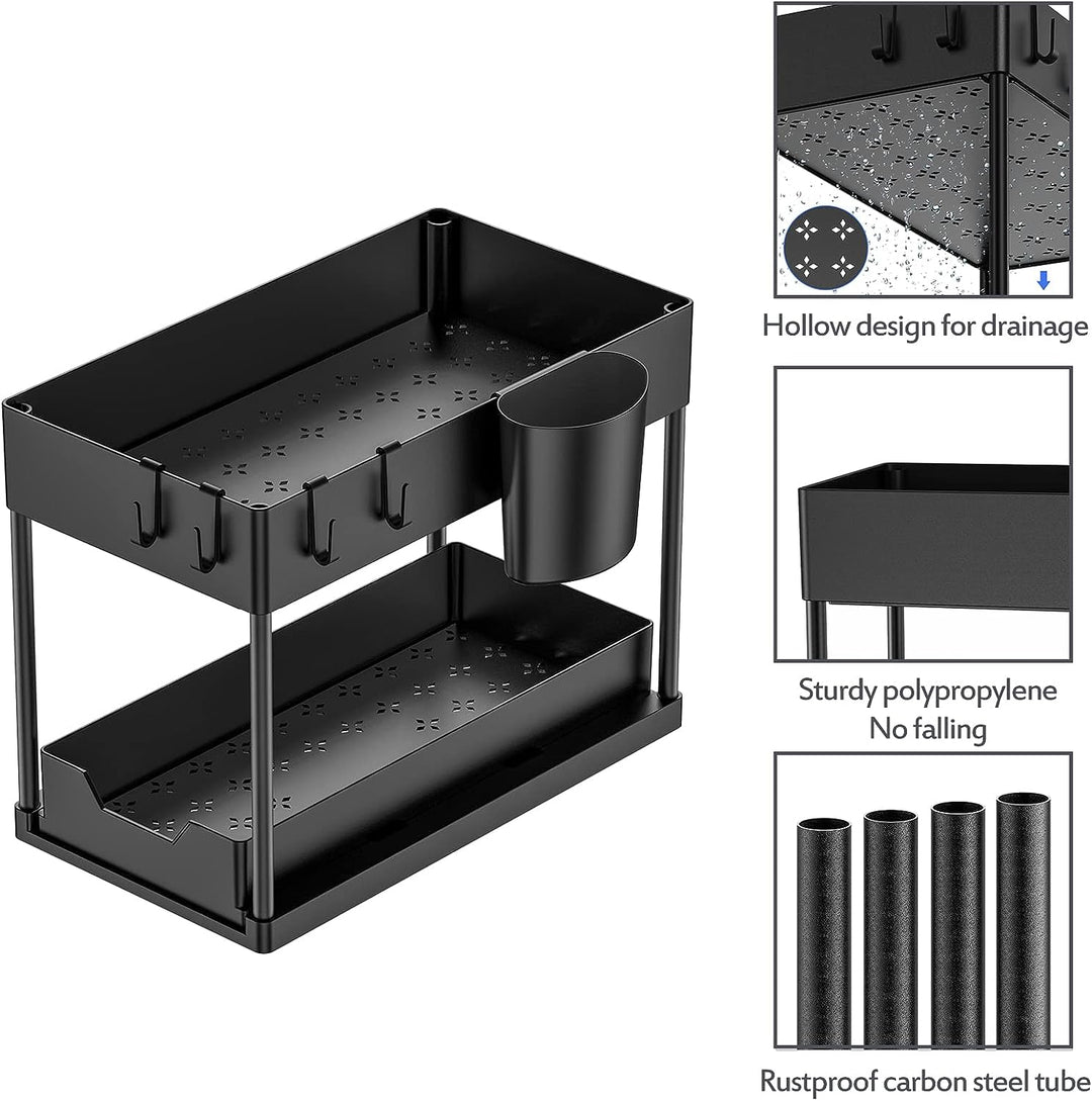 Multipurpose Organizers and Storage Pull Out Sliding Drawer