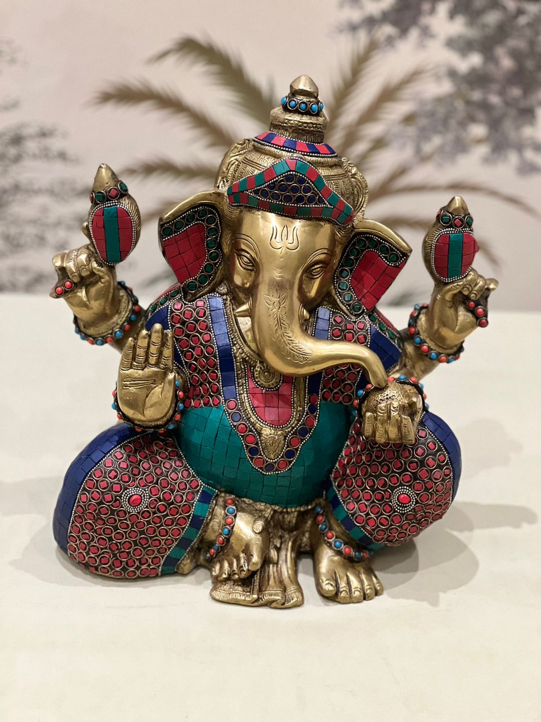 Brass Ganpati Statue