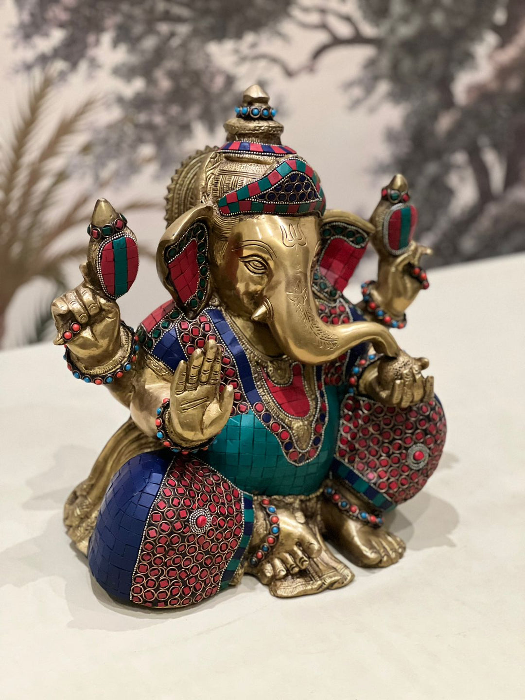 Brass Ganpati Statue