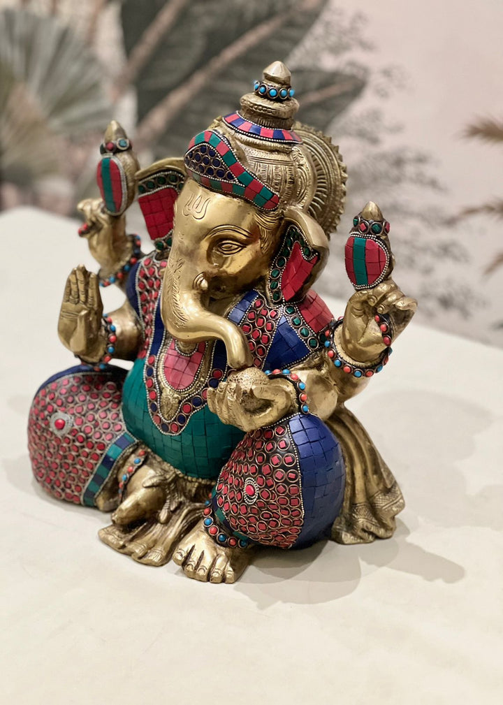 Brass Ganpati Statue