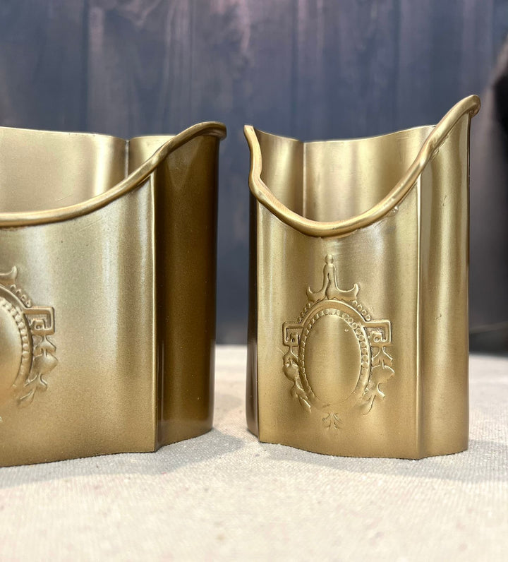 Handmade Brass Multifunctional Holders with Gold Finish