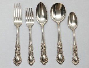 Astoria  20 piece vintage silver cutlery set- set of 4 place settings